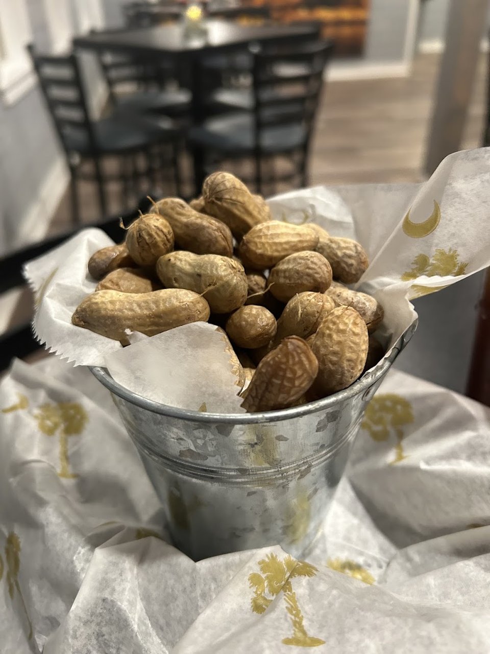 Seafood appetizers and bar snacks