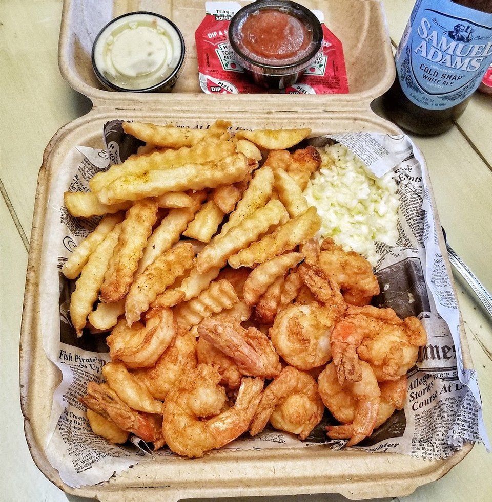 Shrimp Basket with Fries